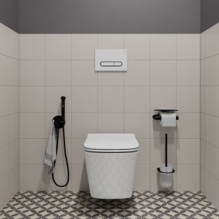 Клавиша смыва IDDIS Unifix UNI01WBi77 белый